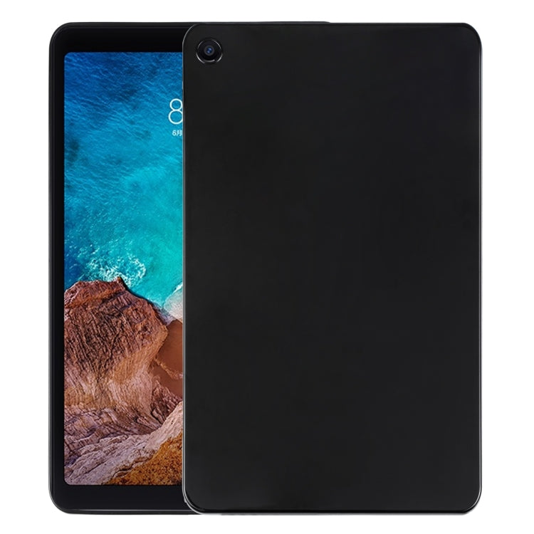 Black TPU tablet case with back shell protection and top camera cutout