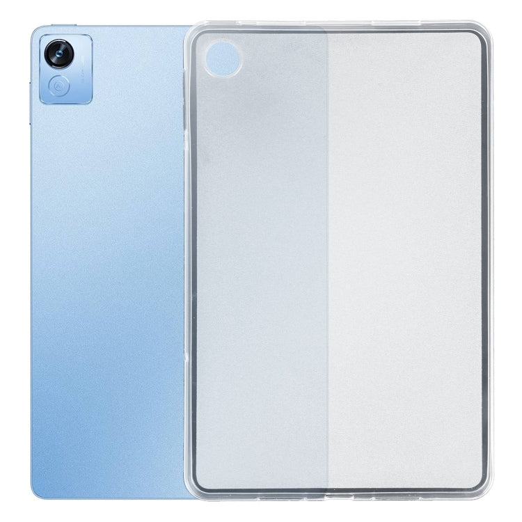 Transparent TPU tablet case with clear back and protective edges