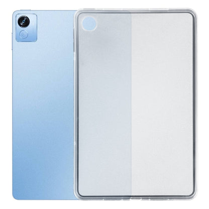 Transparent TPU tablet case with clear back and protective edges