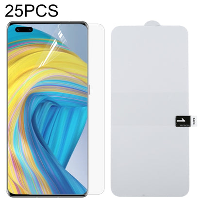 Hydrogel screen protector film set, full-coverage sheets and phone screen cover, 25 pcs