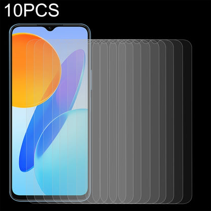 10-pack tempered glass screen protectors for curved phone displays, 2.5D edge