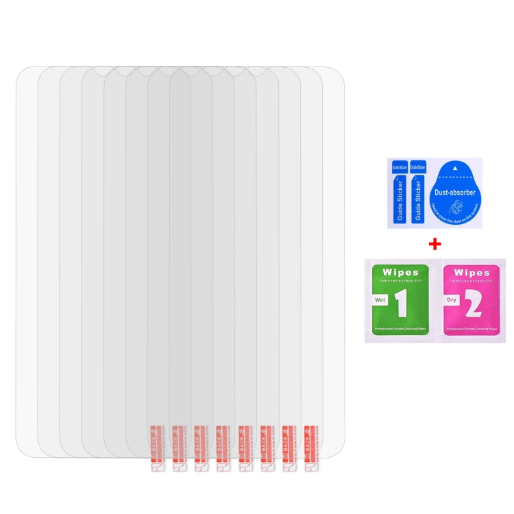 10-pack tempered glass screen protector films with protective backing