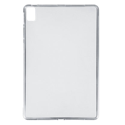 TPU tablet case, frosted clear translucent back with precise corner cutouts