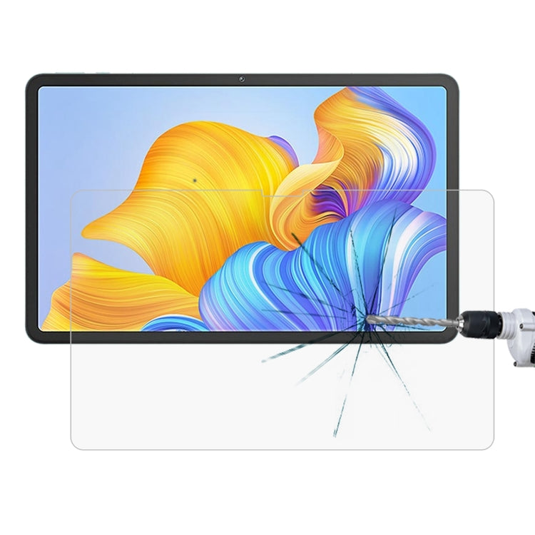 Tempered glass screen protector film for tablet screen, clear, full coverage