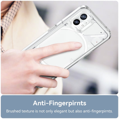 Clear TPU phone case with smooth raised corners and camera cutouts