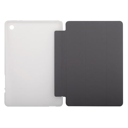 Teclast 3-fold tablet folio case, dark gray and white options shown side by side