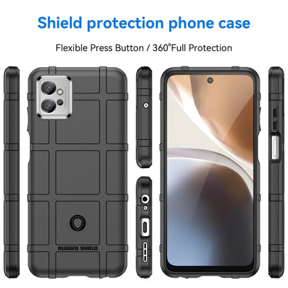 Rugged black full-coverage TPU phone case, side buttons and camera cutout