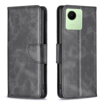 Dark grey lambskin leather folio phone case with front pocket and camera cutout