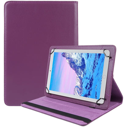 360 Degree Rotation Litchi Texture Flip Leather Tablet Case, For 7 inch Tablet, For 8 inch Tablet, For 10 inch Tablet
