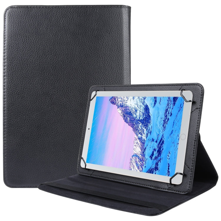 360 Degree Rotation Litchi Texture Flip Leather Tablet Case, For 7 inch Tablet, For 8 inch Tablet, For 10 inch Tablet