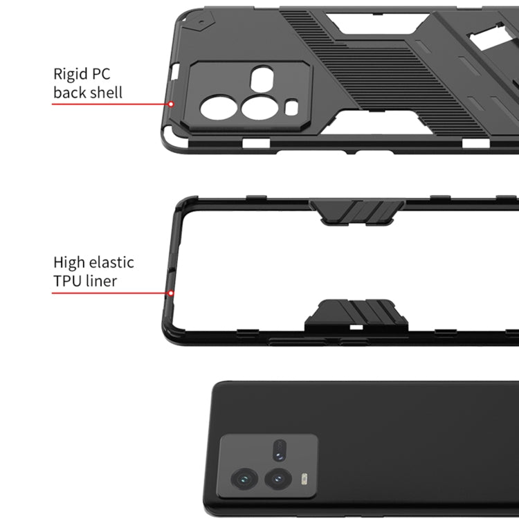Shockproof case layers: rigid PC back shell and flexible TPU liner with camera cutouts