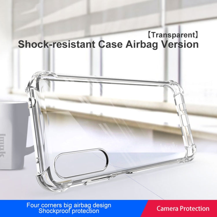 Shockproof TPU phone case with screen protector, clear, shock-absorbing bumper