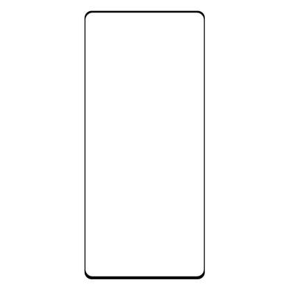 Single curved-edge tempered glass screen protector, full-screen size, clear surface