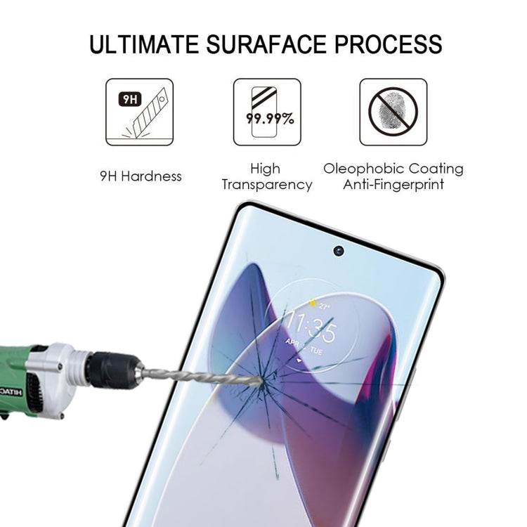 Tempered glass screen protector with scratch-resistant surface and anti-fingerprint icons