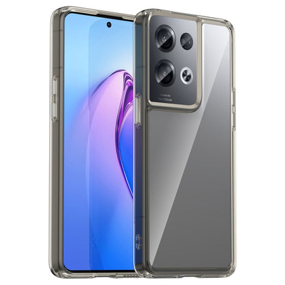 Clear TPU phone case with raised corners and camera cutouts, see-through bumper