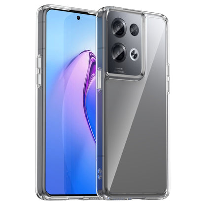 Clear TPU phone case with raised corners and camera cutouts, transparent protective shell