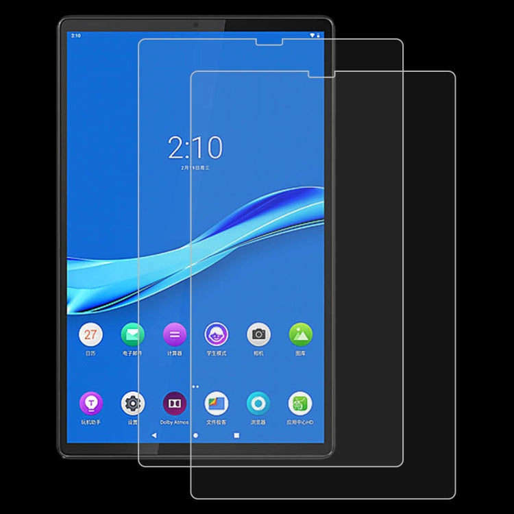 Tablet tempered glass screen protector, 9H hard coating, clear fit with rounded edges