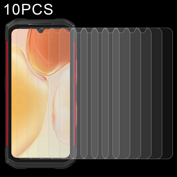 10-pack 2.5D tempered glass screen protectors for smartphone, clear film