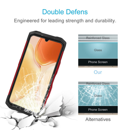 Reinforced tempered glass screen protector with impact-resistance design