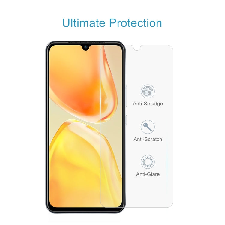 Tempered glass screen protector with anti-smudge, anti-scratch, and anti-glare coating