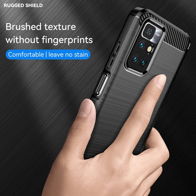 Brushed texture TPU phone case with anti-fingerprint look and camera cutout