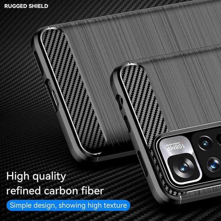 Brushed texture TPU phone case, black with carbon-fiber back panel accents