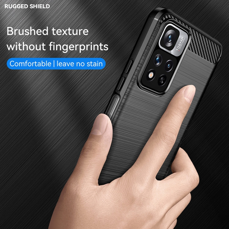 Brushed texture TPU phone case, black brushed finish with carbon-fiber camera surround