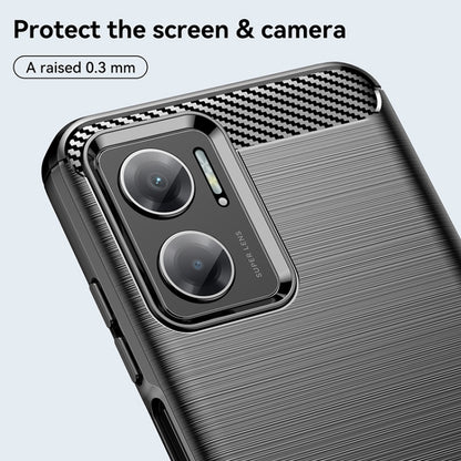 Black TPU phone case with raised screen and camera protection