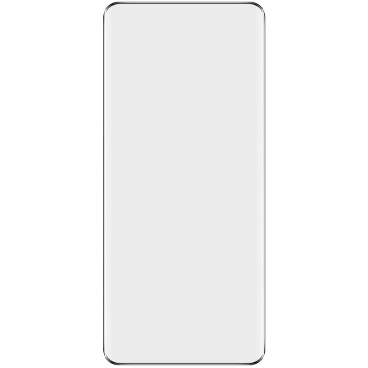 Curved tempered glass screen protector, clear panel with rounded edges