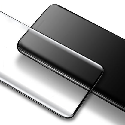 3D curved tempered glass screen protector with slim rounded side profile