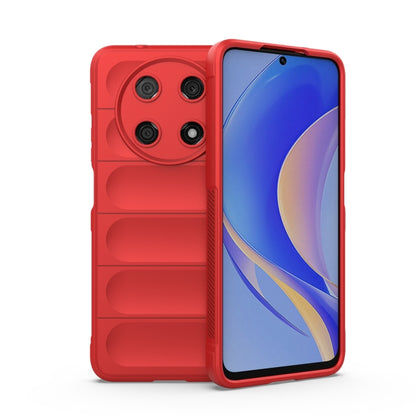TPU flannel phone case for Huawei Nova Y90/Enjoy 50 Pro, red