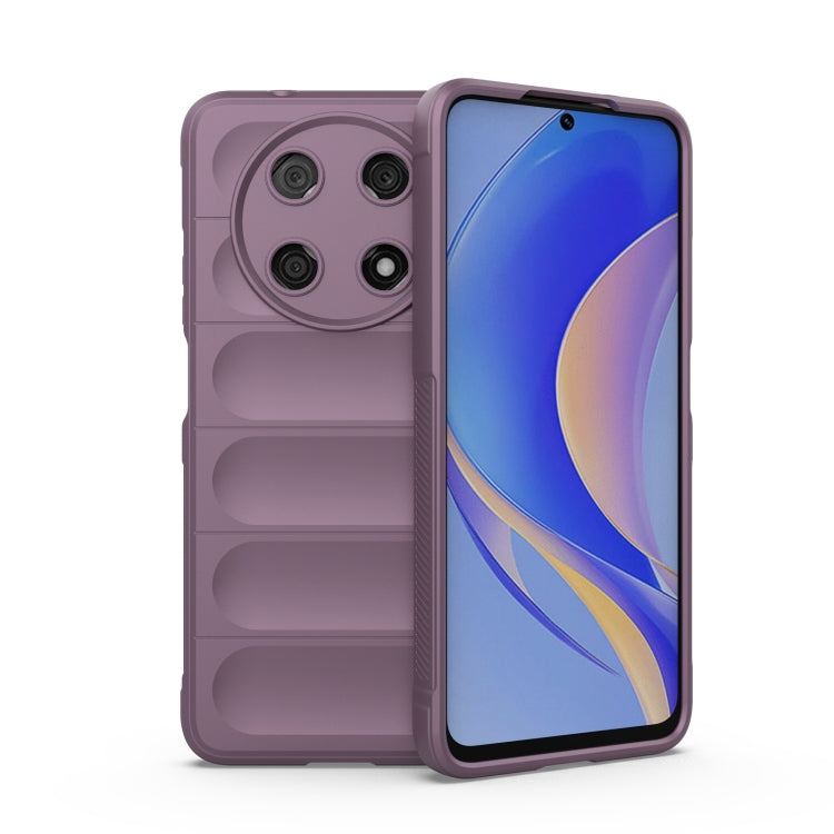 TPU flannel phone case for Huawei Nova Y90/Enjoy 50 Pro, purple