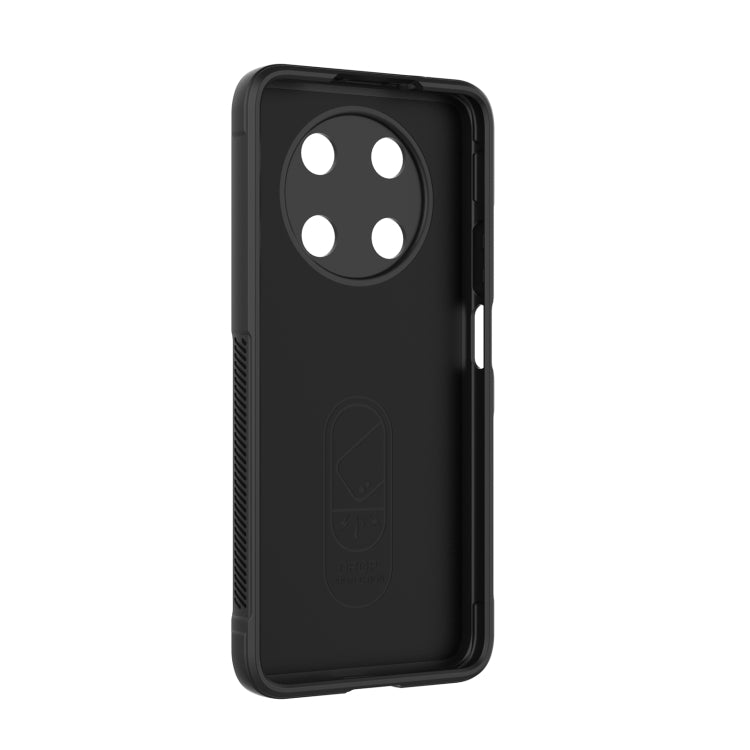 Black TPU phone case with camera lens cutouts and speaker openings