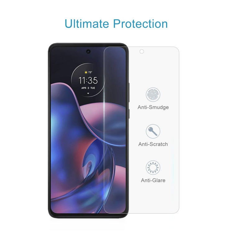 Tempered glass screen protector with anti-smudge, anti-scratch, and anti-glare