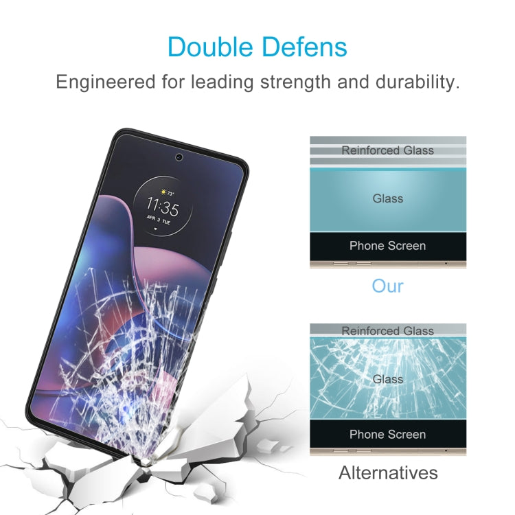 Impact-resistant tempered glass screen protector with reinforced shatterproof design