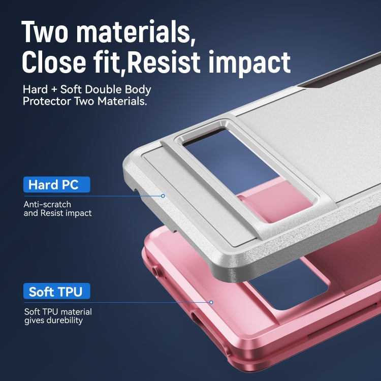 Pioneer armor phone case for Pixel 7 Pro, hard PC and soft TPU two-material protective shell