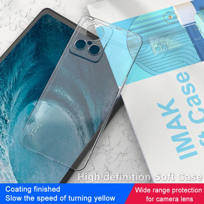 Transparent TPU phone case with camera openings, protecting a teal phone