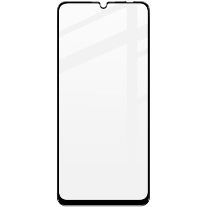 Tempered glass screen protector sheet with rounded edges, clear protective film