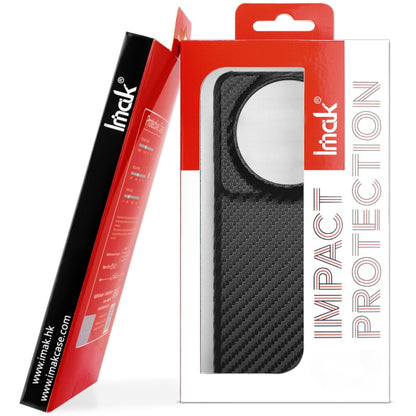 IMAK Ruiyi Series TPU phone case insert with carbon fiber pattern case in package