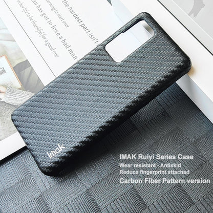 Carbon fiber pattern TPU phone case, dark gray blue tint, camera cutout and logo
