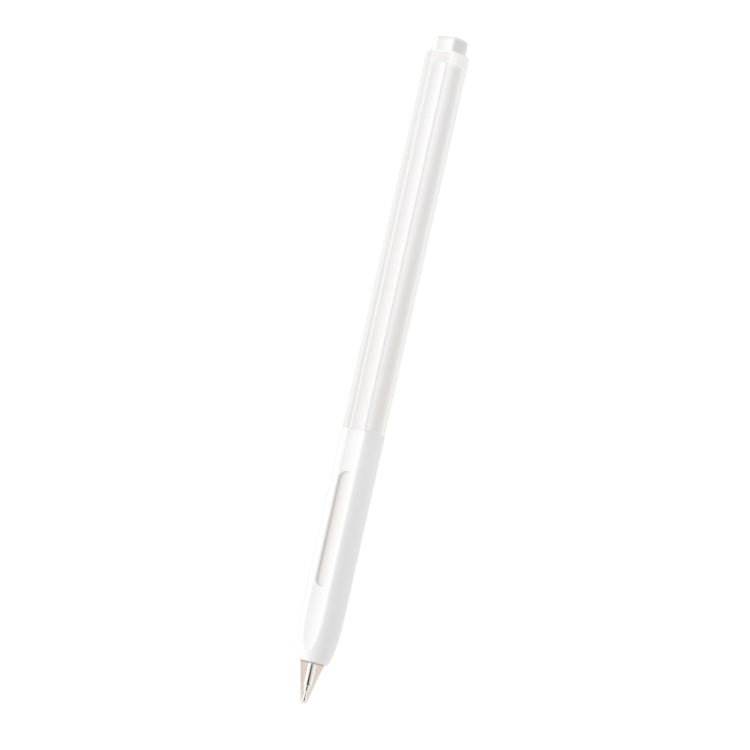 White stylus silicone protective cover with clear pen tip
