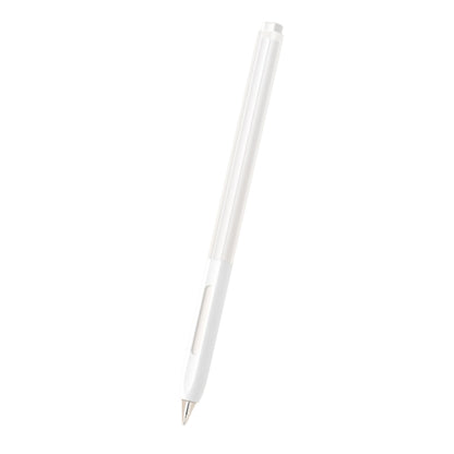 White stylus silicone protective cover with clear pen tip