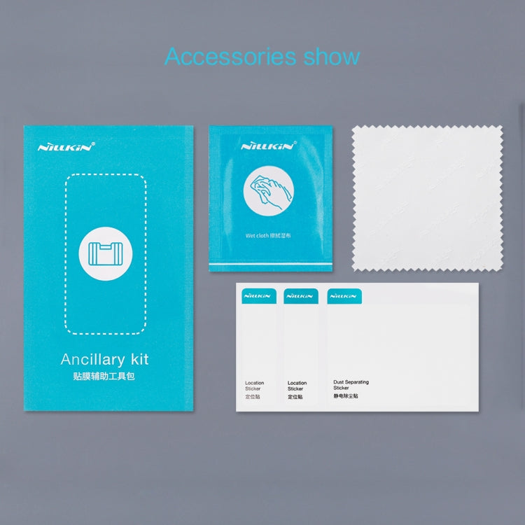 Screen protector accessories kit: microfiber cloth and installation cards for Xiaomi 12 Lite