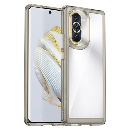 Transparent acrylic TPU phone case with raised camera ring for Huawei nova 10