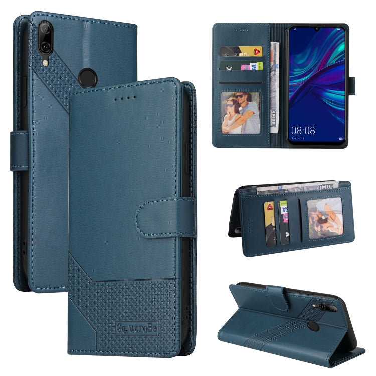 Magnetic leather phone case folio, teal blue with card slots and phone window
