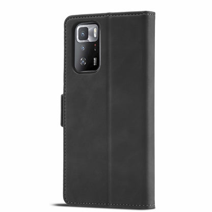 Black leather phone case with raised camera cover and precise cutouts.