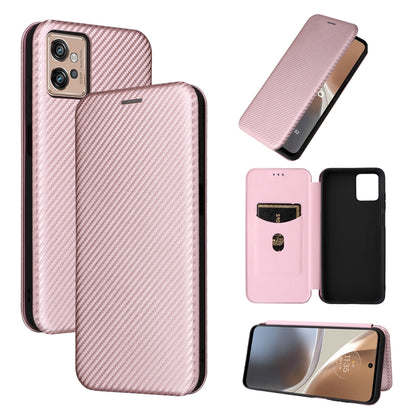 Pink flip phone case collage showing closed cover, open card holder, and phone screen.