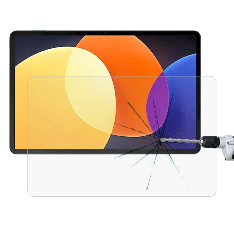 9H explosion-proof tempered glass screen protector film, shattered protection on tablet