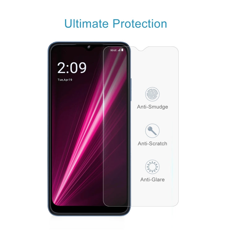 Tempered glass screen protector with anti-smudge, anti-scratch, and anti-glare coating