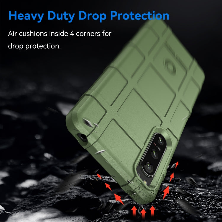Green shockproof TPU phone case with corner air-cushion design